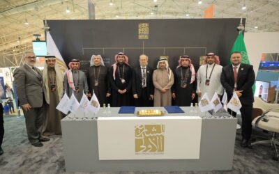 توقيع اتفاقية بين المشاريع الأولى القابضة والبنك الوطني العربي في فعالية ريستاتكس ٢٠٢٥