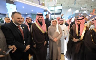 زيارة الرئيس التنفيذي للهيئة العامة للعقار لجناحنا خلال معرض ريستاتكس 2025