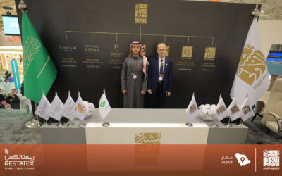 توقيع اتفاقية في اليوم الثالث من ريستاتكس الرياض بين شركة المشاريع الأولى وشركة “منصة” عقار